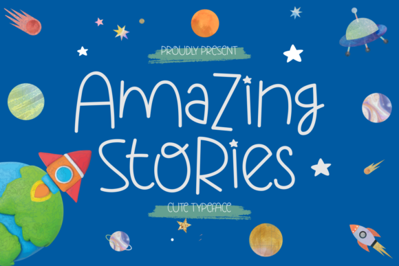 Amazing Stories Font for Handmade Creations