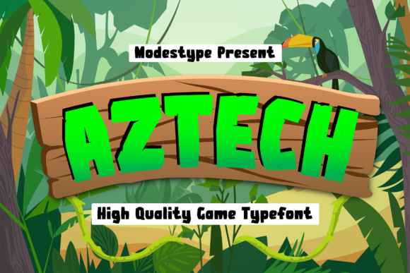 Aztech Font: Bringing Playful Creativity to Handmade Projects