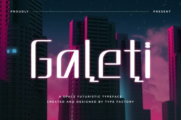Boost Your Visuals with the Galeti Font