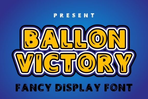 Bringing Creativity to Life with Ballon Victory Font
