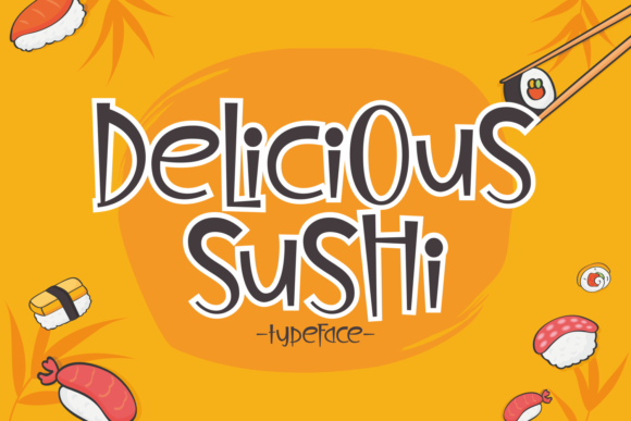 Delicious Sushi Display Font Review