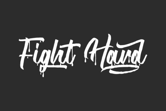 Fight Hard Font Review for Campaign Design