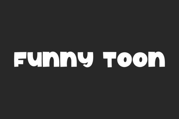 Funny Toon: A Playful Display Font for Creative Branding