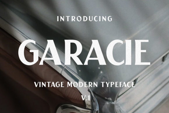 Garacie: A Bold Display Font for Modern Web Design