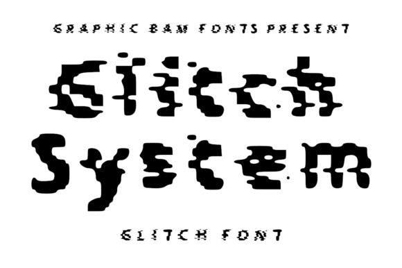Glitch System: A Distorted Typeface for Bold Branding