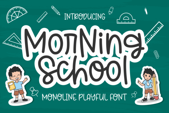 How Morning School Elevates Branding with a Friendly Display Font
