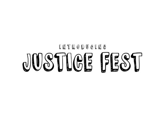 Justice Fest Font for Editorial Design and Content Creation