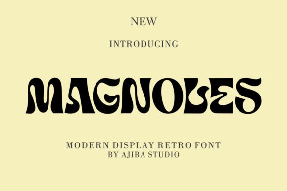 Magnoles Font for Bold Branding and Creative Projects