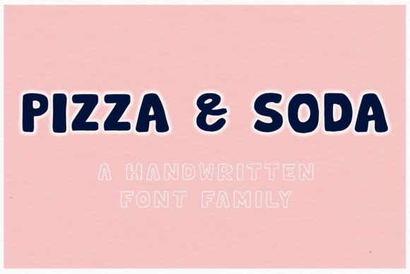 Pizza Soda Font for Bold Web Design