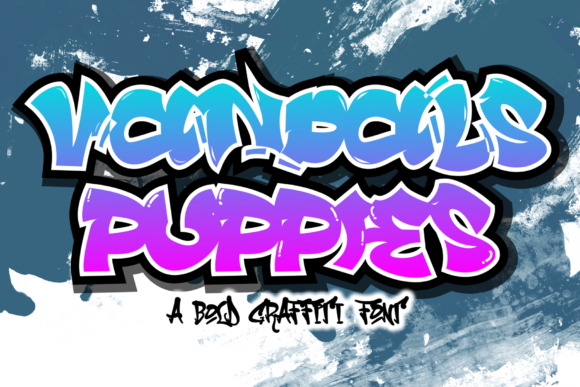 Vandals Puppies Font for Web Design